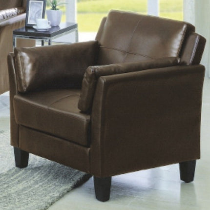 Sofia Leather-Look Chair (2 boxes)