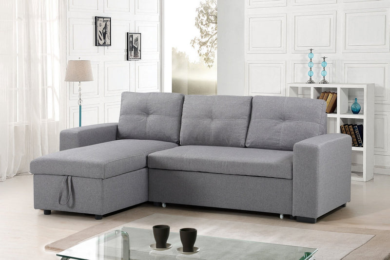 IFDC IF-9031 Robinson 2pc Universal Sectional Sofa Bed