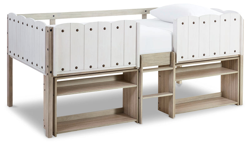 Wrenalyn Two-tone Set of 2 Under Bed Bookcase