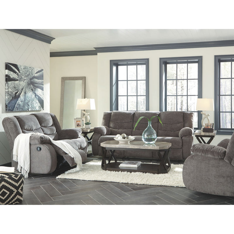 Tulen Reclining Sofa - Grey