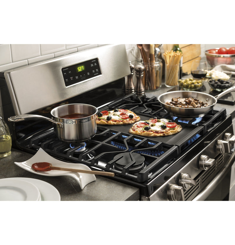 GE® 30" Stainless Steel Freestanding Natural Gas Range