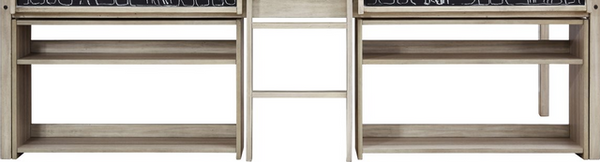 Wrenalyn Two-tone Set of 2 Under Bed Bookcase