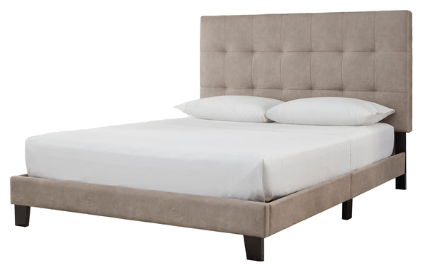 Adelloni Bed - Light Brown