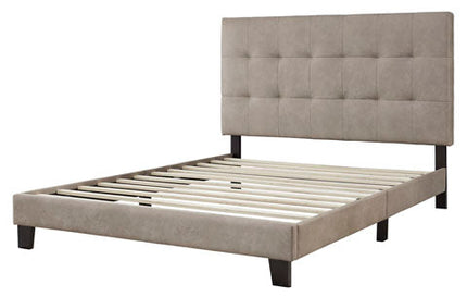 Adelloni Bed - Light Brown