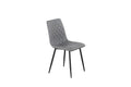 Chair with PU Upholstery 6pc/ctn Grey