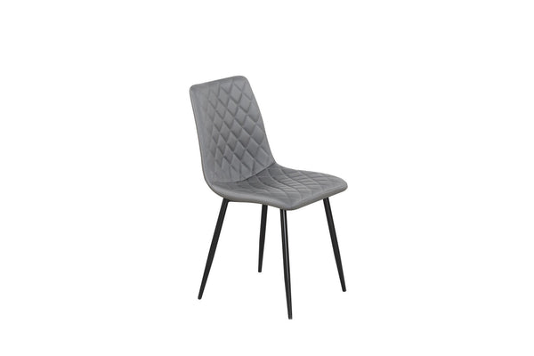 Chair with PU Upholstery 6pc/ctn Grey