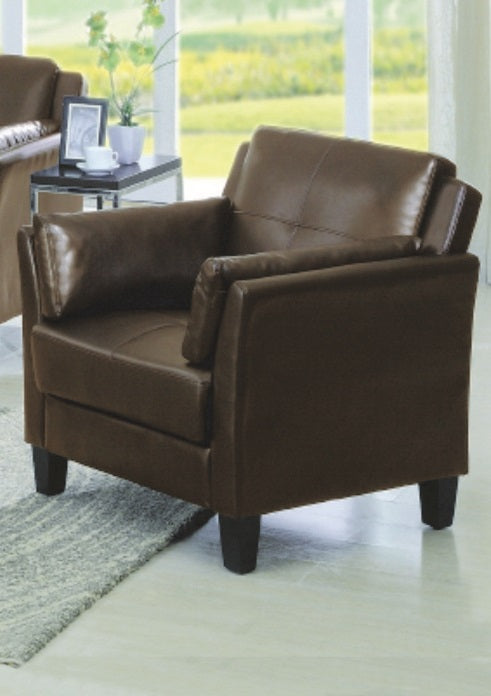 Sofia Leather-Look Chair (2 boxes)