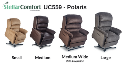 Polaris Reclining Lift Chair by Ultra Comfort