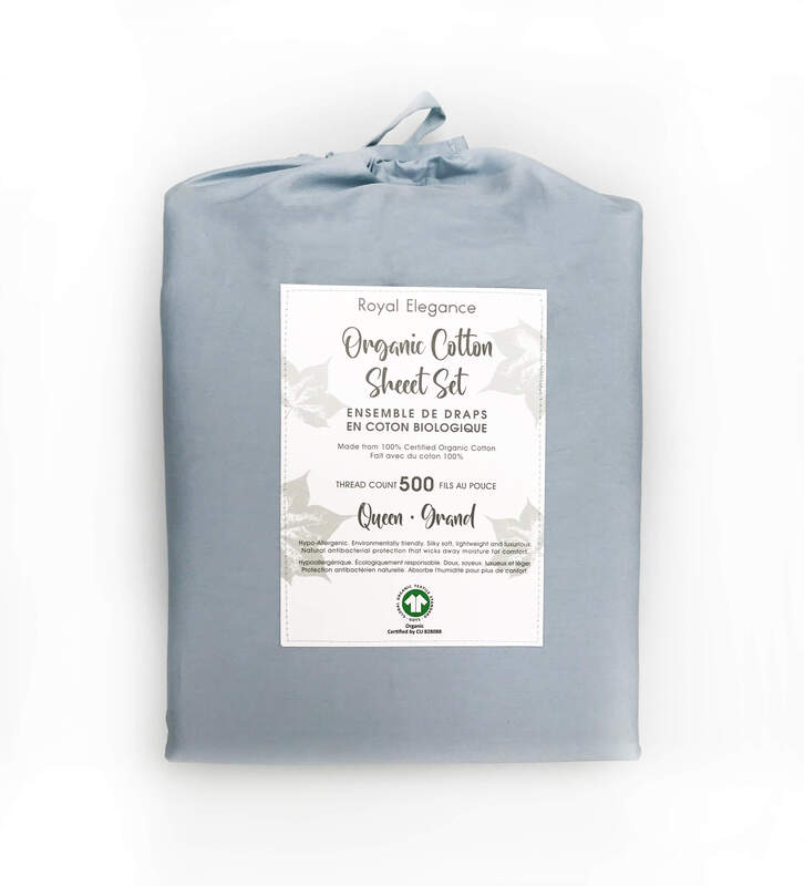 Royal Elegance Organic Cotton Sheet Set