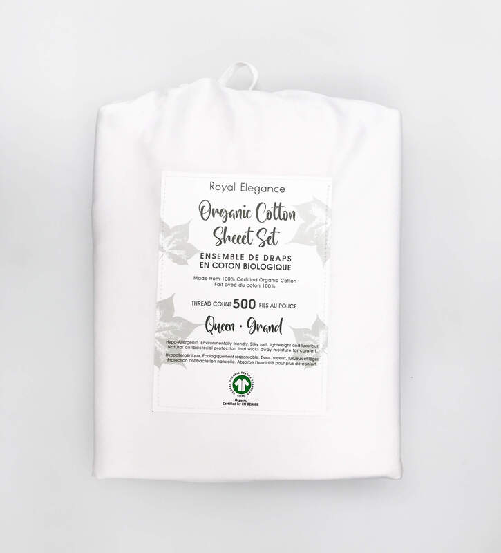 Royal Elegance Organic Cotton Sheet Set