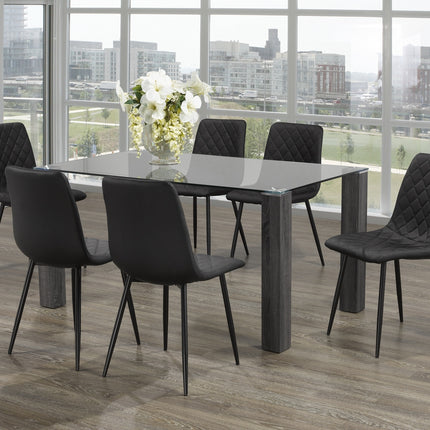 Aaron 7pc Dining Set by IFDC