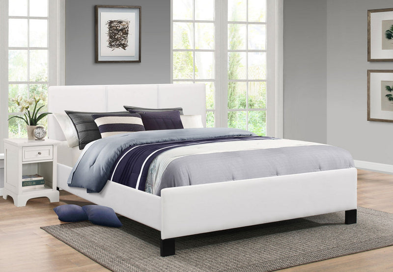 Ava Upholstered PU Platform Bed