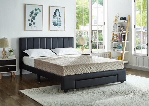 Barbara Black Storage Bed