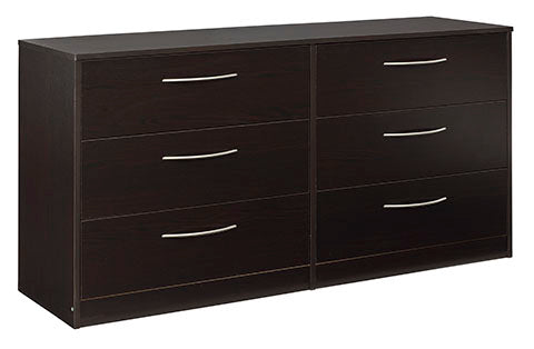 Signature Design by Ashley® Flannia Black/Brown Dresser