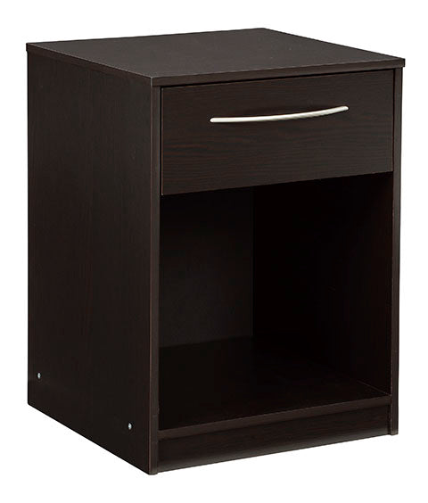 Signature Design by Ashley® Flannia Black/Brown 1-Drawer Nightstand