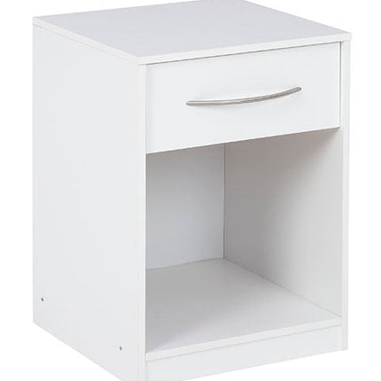 Signature Design by Ashley® Flannia White 1-Drawer Nightstand