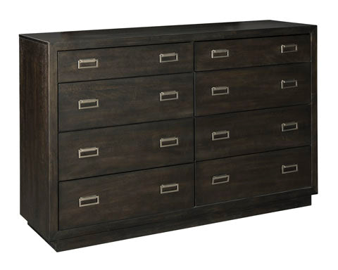 Signature Design by Ashley® Hyndell Dark Brown Dresser