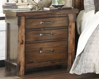 Signature Design by Ashley® Lakeleigh Brown Nightstand
