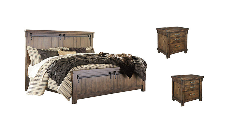 Lakeleigh 5-PC Queen Bedroom Set - Bed and 2 Nightstands