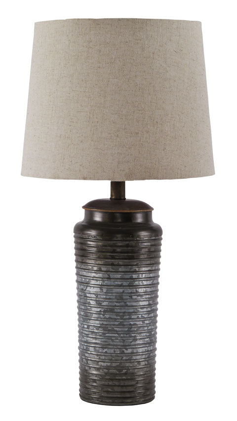 Norbert Metal Table Lamps - Gray Set of 2