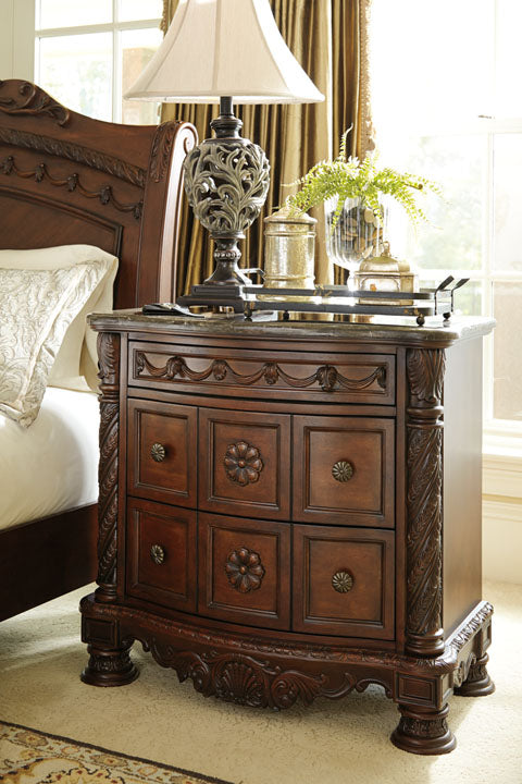 Millennium® By Ashley North Shore Dark Brown Nightstand