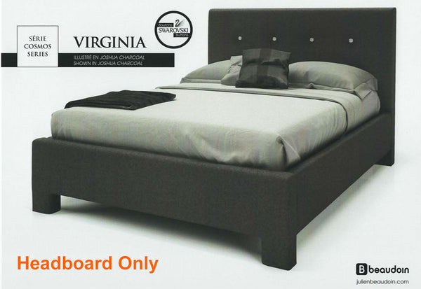 Virginia Head Board with Swarovski Crystals